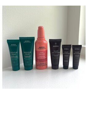 Aveda Nutriplenish Overnight Serum 3.4 Oz + Invati / Botanical repair Samples
